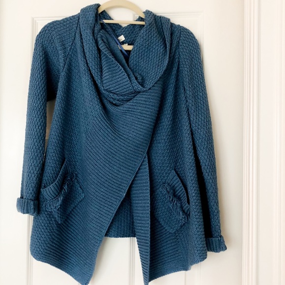 Matilda Jane Sweaters - Matilda Jane Stormy Blue Cozy Cardigan